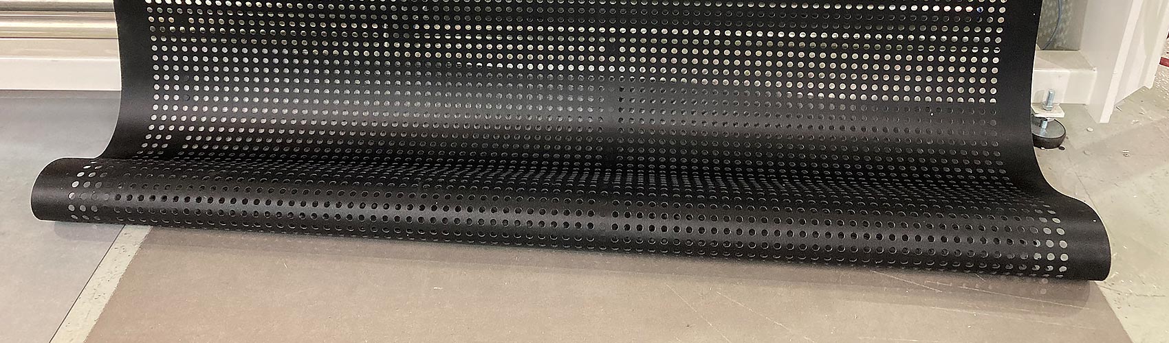 custom perforated belt